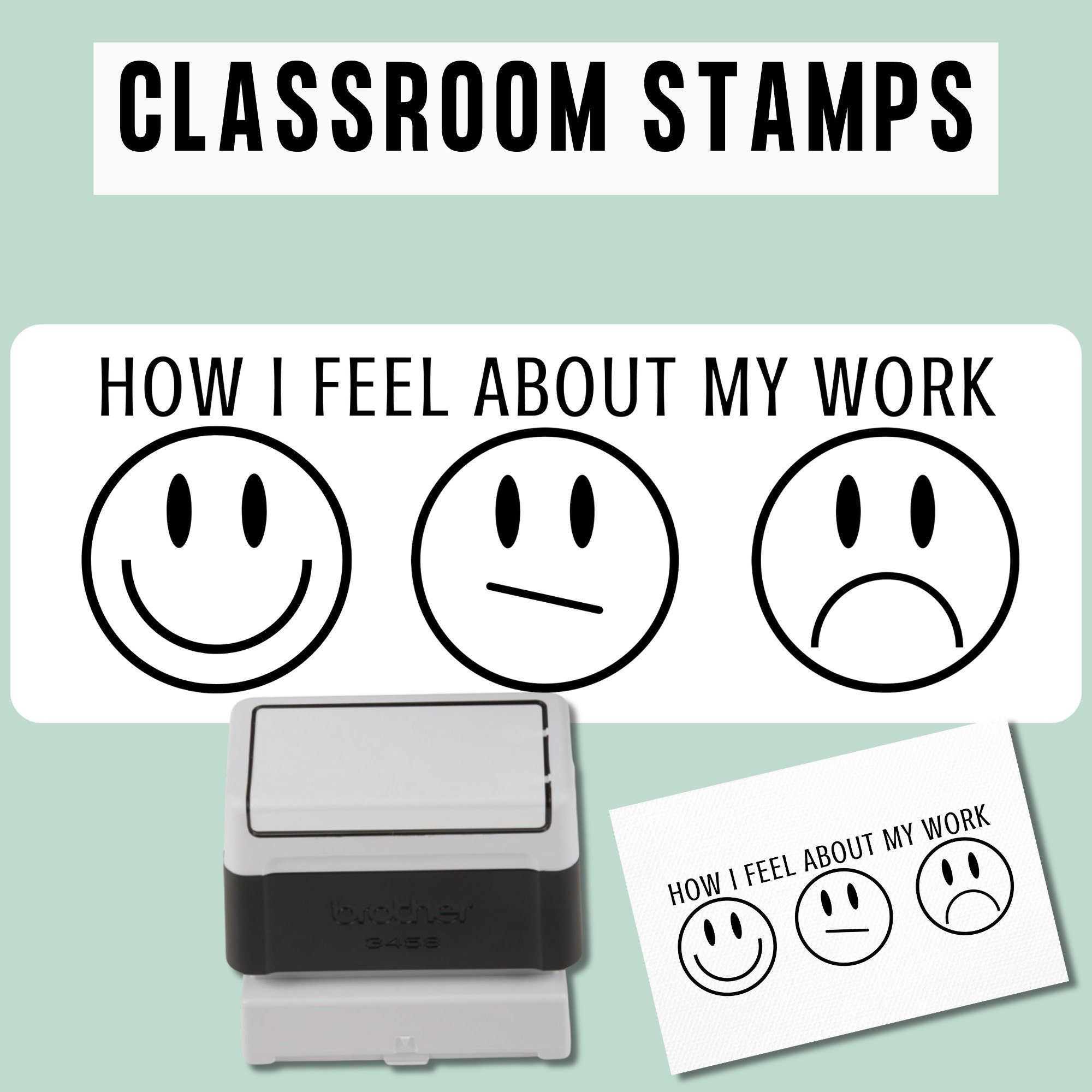 Teacher Homework Classroom Stamp | Self Inking | Custom