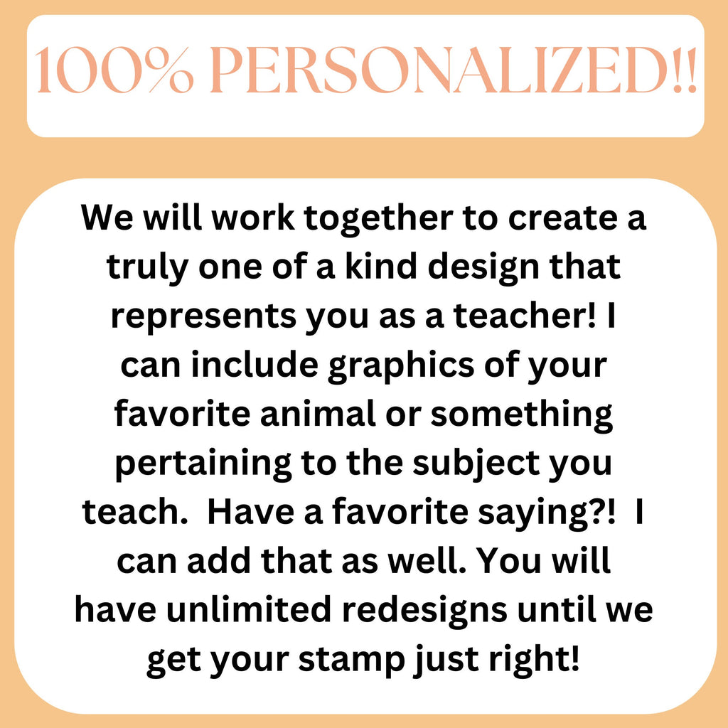 A”MAZE”ing Teacher Yearbook Stamp | Self Inking | Custom