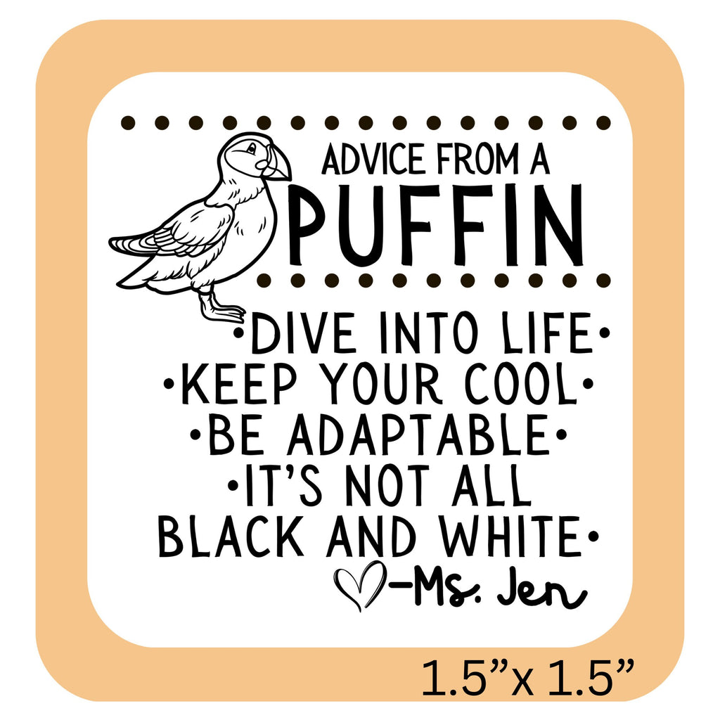 Puffin Yearbook Stamp | Self Inking | Custom