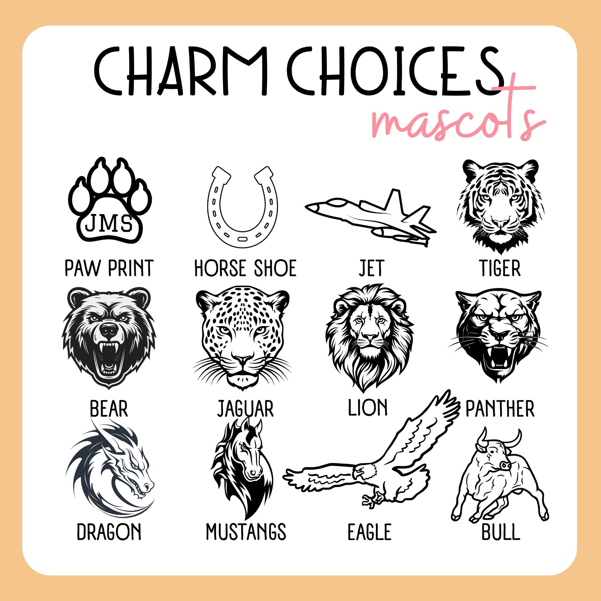 Charm Bracelet Summer Yearbook Stamp | Self Inking | Custom