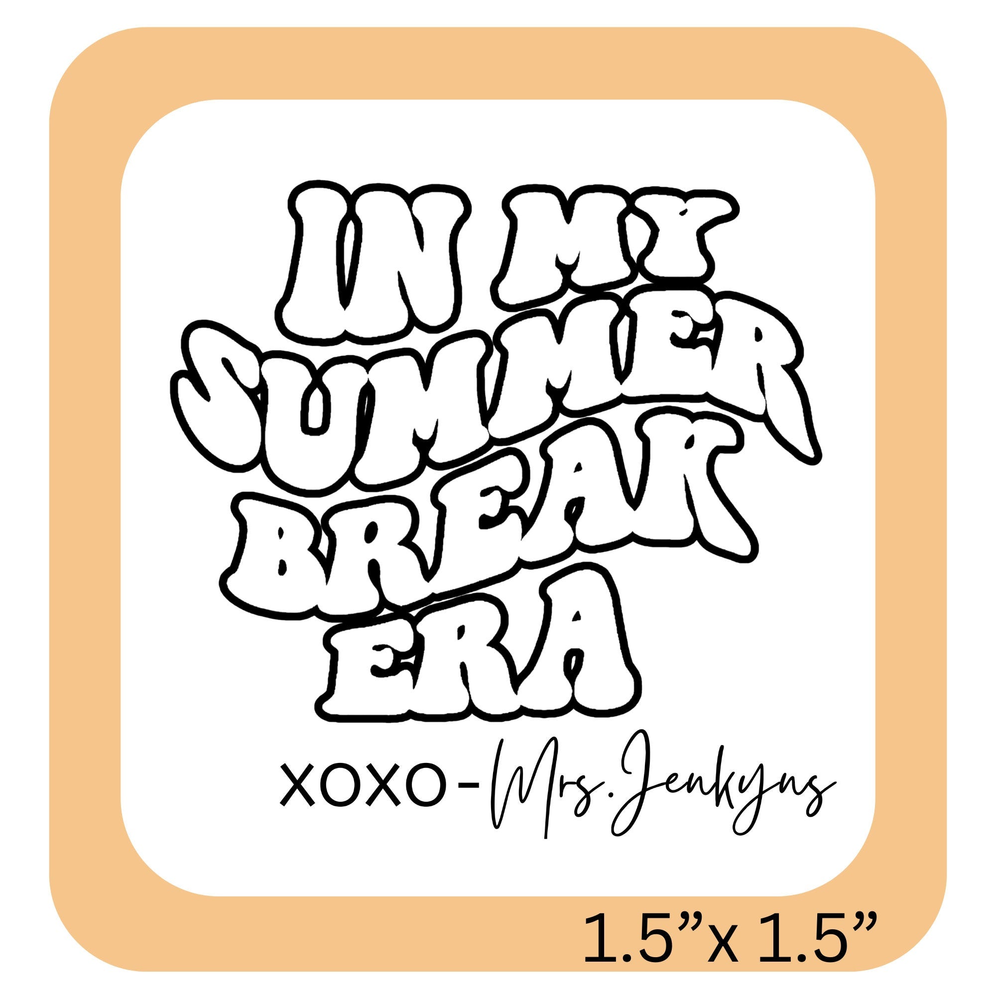 Era Yearbook Stamp | Self Inking | Custom
