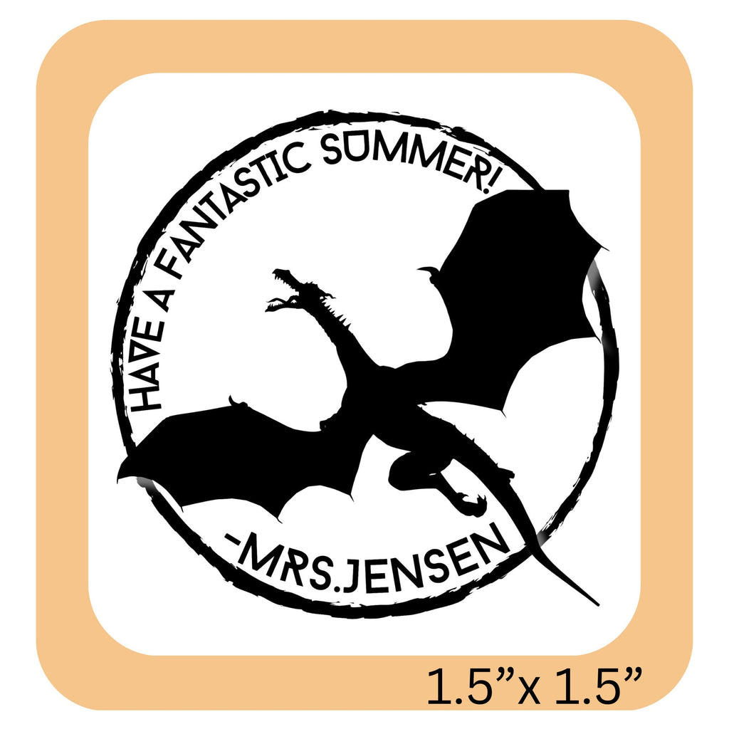 Dragon Yearbook Stamp | Self Inking | Custom