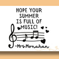 Music Yearbook Stamp | Self Inking | Custom