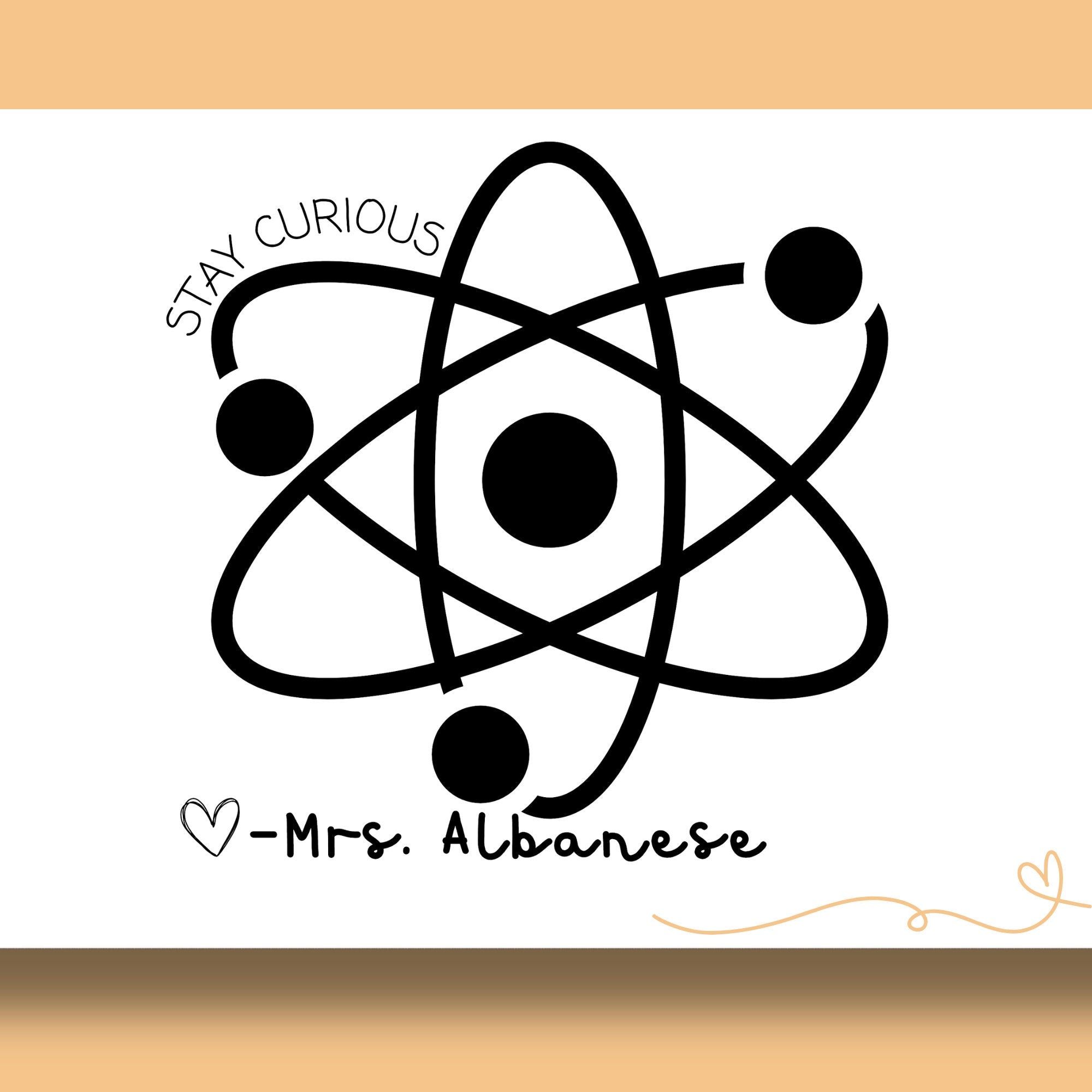 Science Yearbook Stamp | Self Inking | Custom
