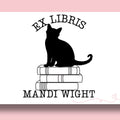 Personalized Book Stamp | Bookplate Stamp | Self Inking Library Of Stamp | Ex Libris Stamp | Cat Book Stamp