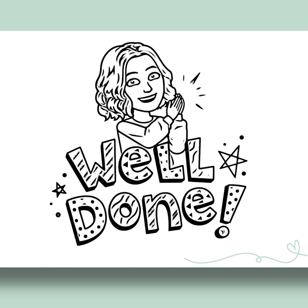 Teacher Bitmoji Classroom Stamp | Self Inking | Custom