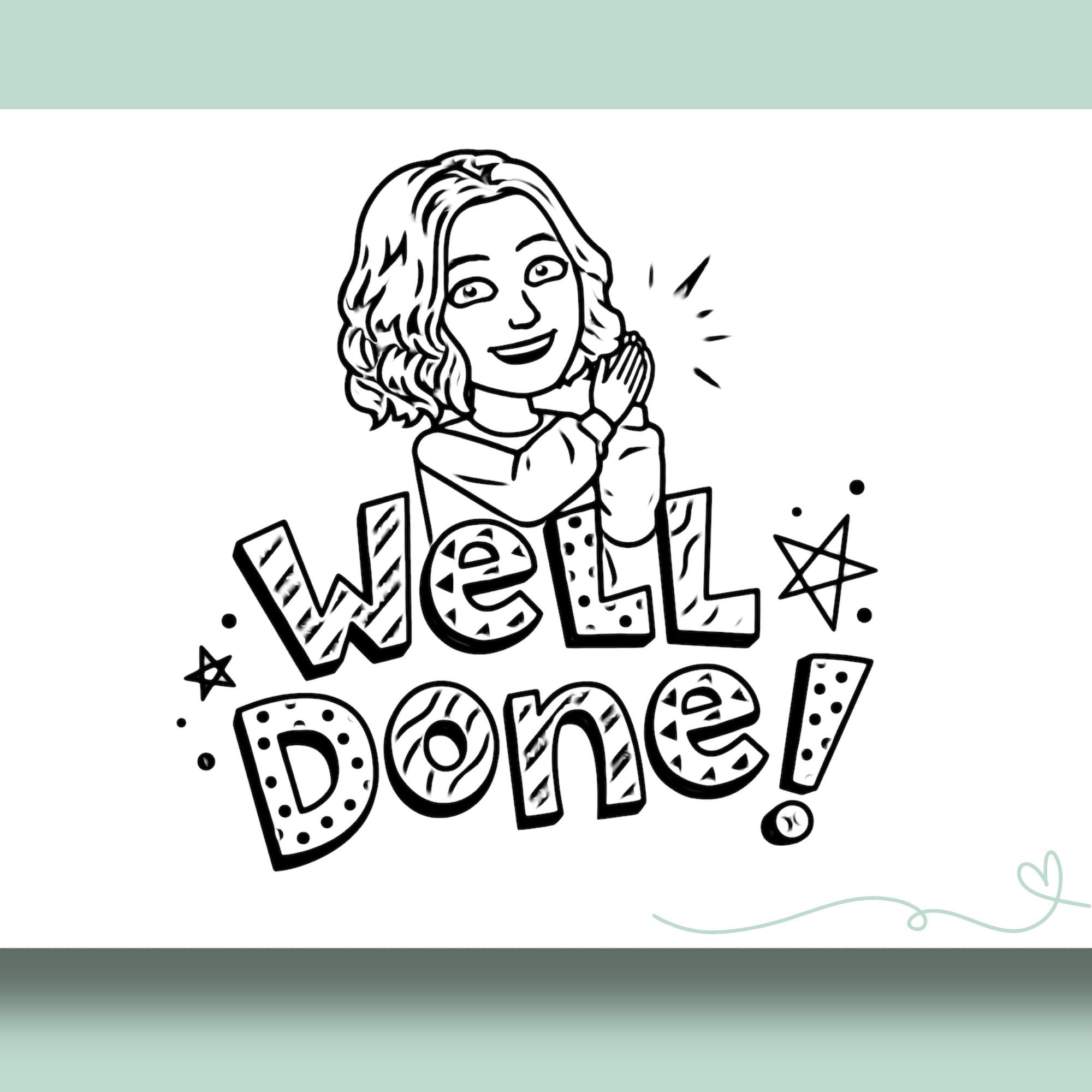Teacher Bitmoji Classroom Stamp | Self Inking | Custom