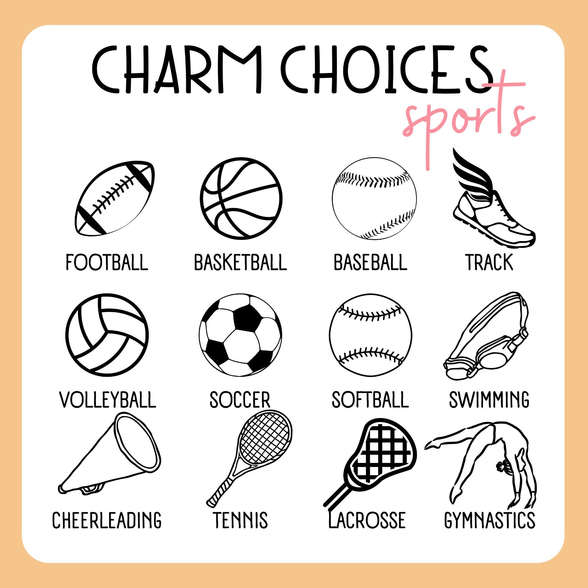 Charm Bracelet Summer Yearbook Stamp | Self Inking | Custom