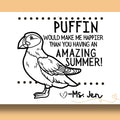 Puffin Yearbook Stamp | Self Inking | Custom