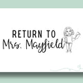 Teacher Bitmoji Classroom Stamp | Self Inking | Custom