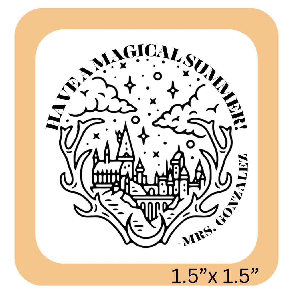 Magical Yearbook Stamp | Self Inking | Custom