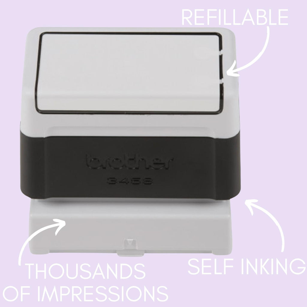 HIGH QUALITY | Custom Self Inking Strawberry Yearbook Stamp for Teachers