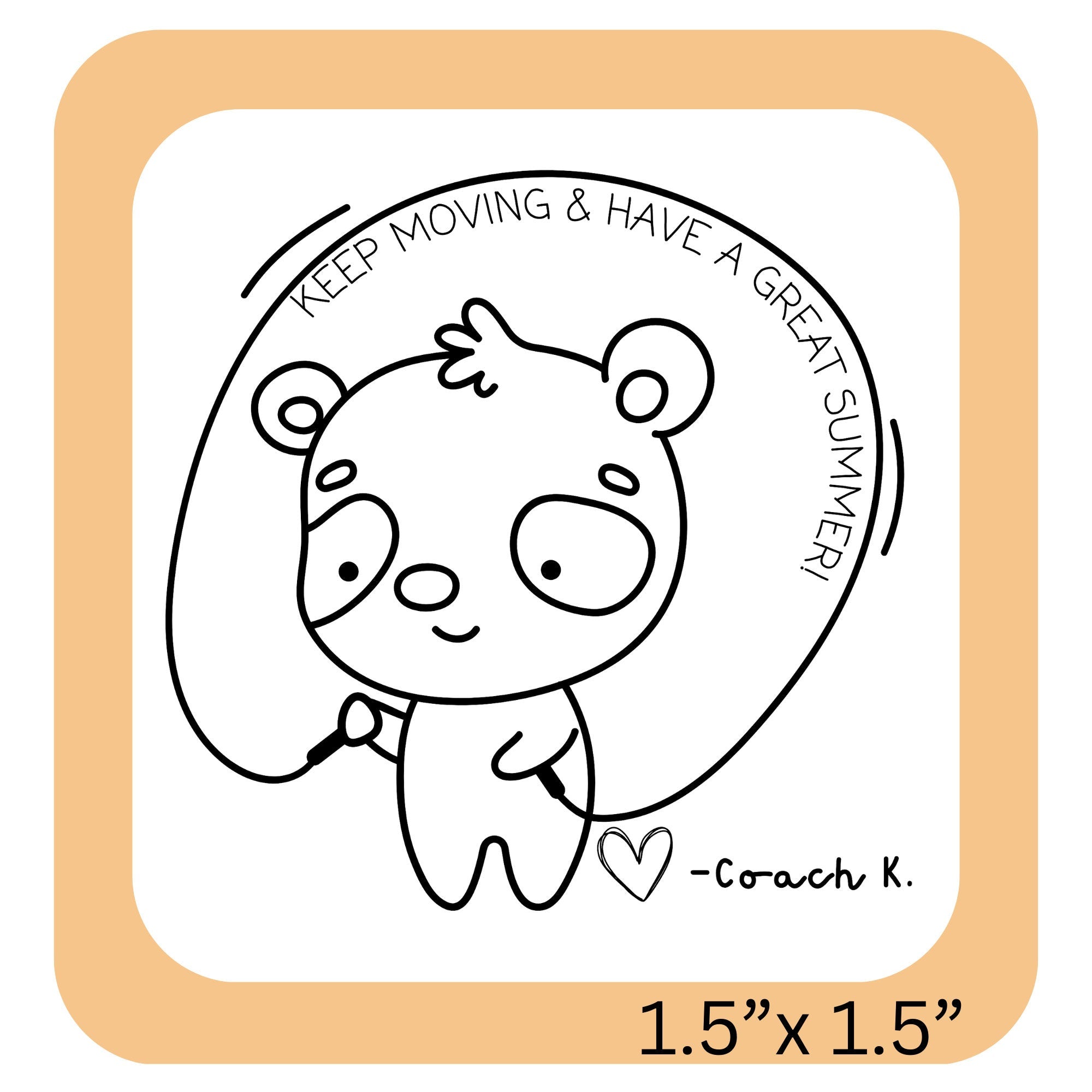 PE Teacher Yearbook Stamp | Self Inking | Custom