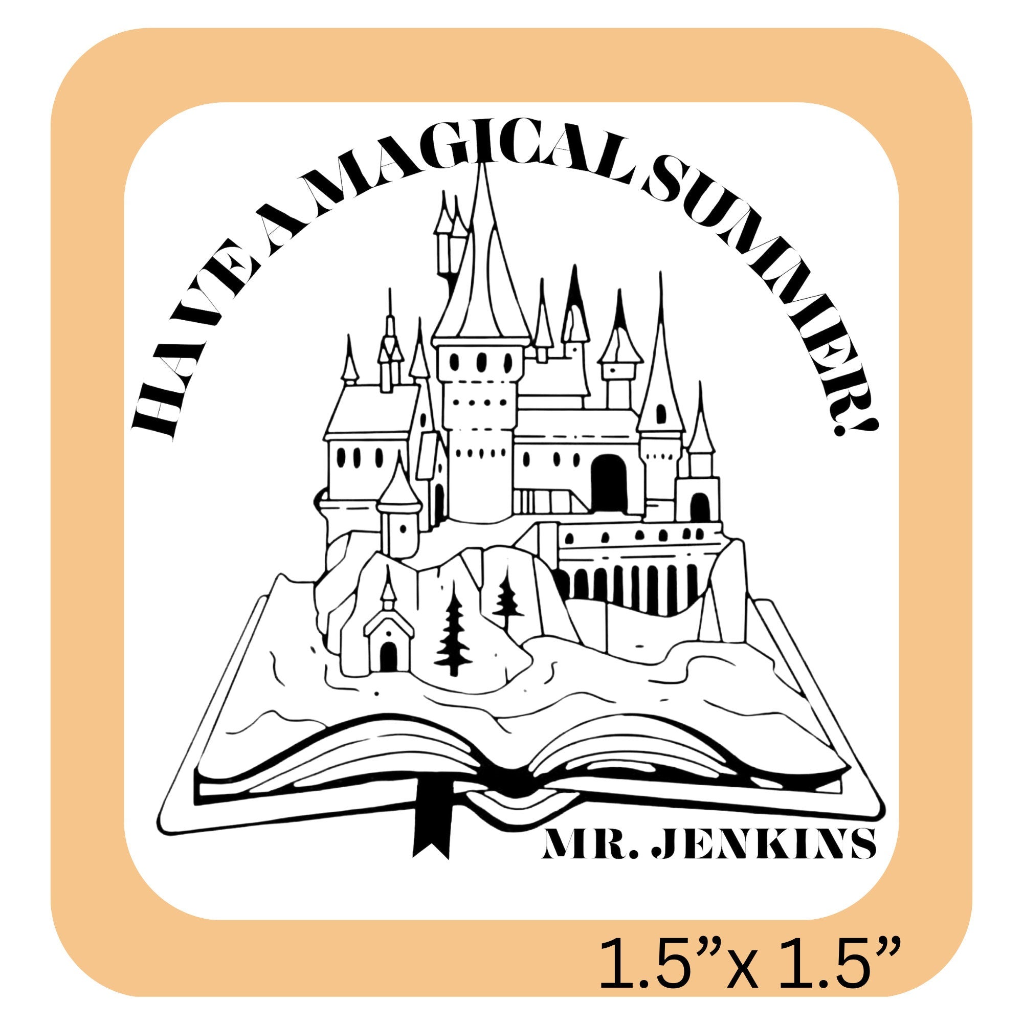 Magical Yearbook Stamp | Self Inking | Custom